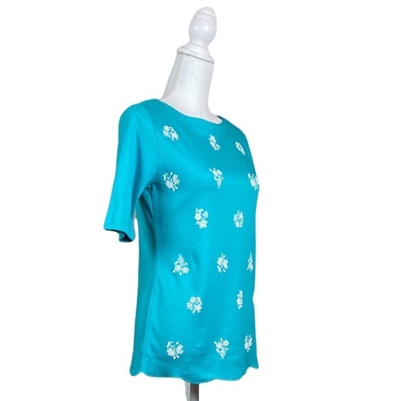 Karen Scott Short Sleeve Blouse‎ - Picture 2 of 7